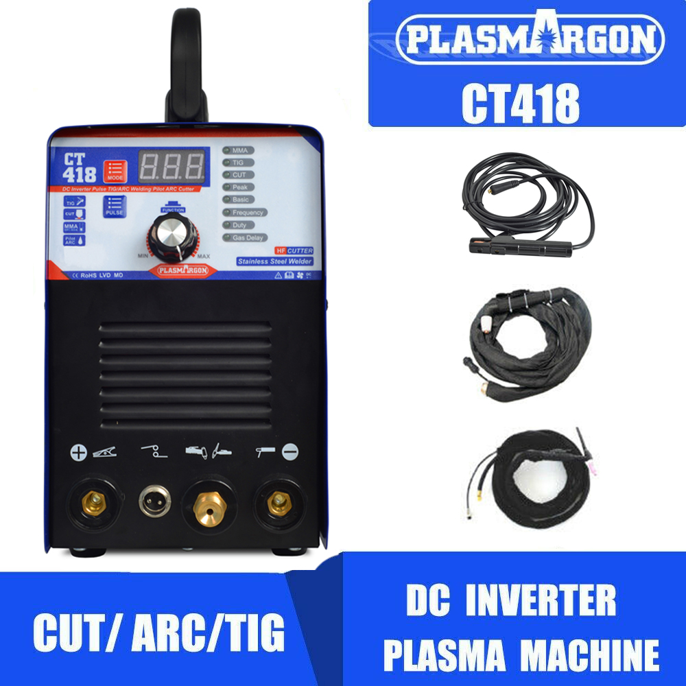 Tig Welder Machine - Plasmasnijder Tig Lasser CT418 Semi-Automatische Lasmachine