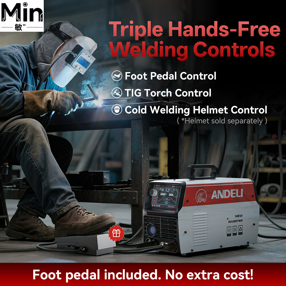 Tig Welder Machine - AC DC 200A HF Inverter Puls