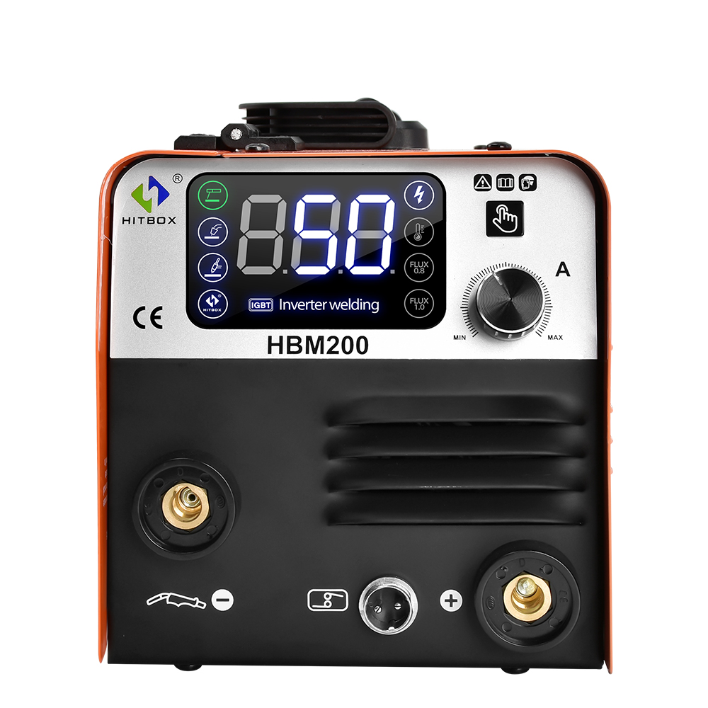 Tig Welder Machine - HITBOX HBM200 3-in-1 MMA/Stick/ARC/Lift TIG/argon/flux-cored MIG