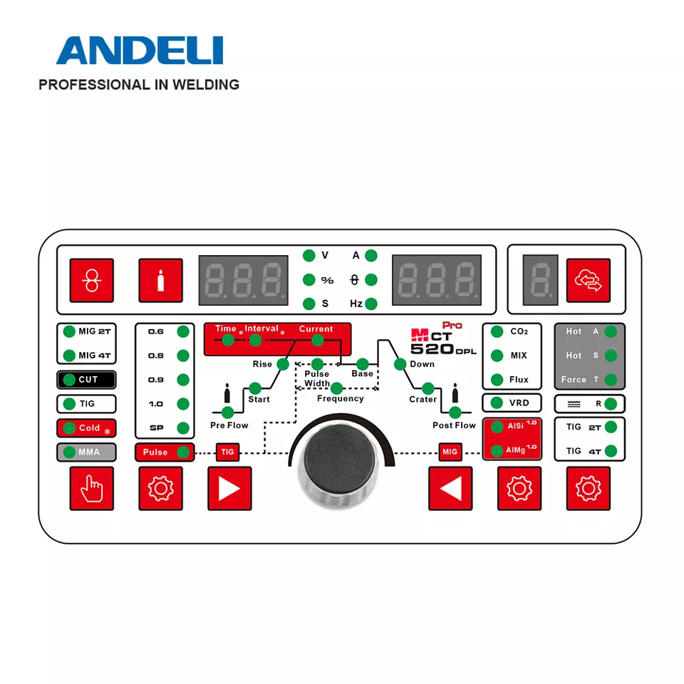 2026 Andeli 6-in-1 MIG, snij-, - Tig Welder Machine recensie en prijs