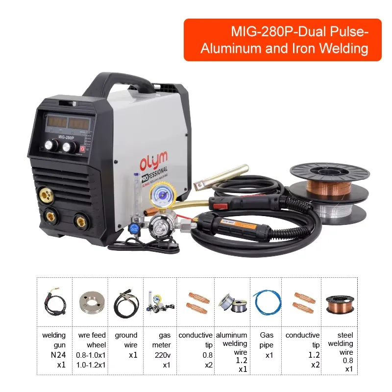 MIG 280 Pulse Inverter Lastech - Tig Welder Machine recensie en prijs